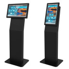 Peerless-AV KIP522-EUK – Hoch/Querformatkiosk für 15″ bis 32″ Displays, schwarz