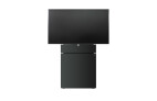Holzmedia W6 Displaystele M, Front 100cm, Blende für Huddly IQ, schwarz
