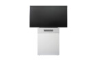 Holzmedia W6 Displaystele M, Front 80cm, Blende für Aver VB 342, weiß