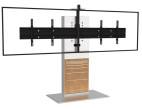AXEOS XENON WIDE - Dual-Bildschirm (DB) Bildschirmständer für 2x 52 bis 65" Bildschirme