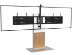 AXEOS XENON WIDE - Dual-Bildschirm (DB) Bildschirmständer für 2x 70 bis 90" Bildschirme