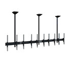 Hagor comPROnents® Menuboard Deckenhalterung für 5 Displays 46-65" Portrait| max. VESA 400x600