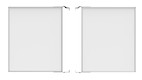 celexon Expert Whiteboardflügel für Lineatur für 86" Displays