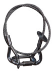 Litecraft Sicherungsseil 8 mm, mit Kettennotglied an beiden Enden Litecraft Sicherungsseil 8 mm, mit Kettennotglied an beiden Enden
