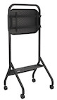 Peerless-AV SR860-EUK Rollwagen Trolley mit Ablage für Displays bis 75 Zoll/ bis 56kg/ bis VESA 800x