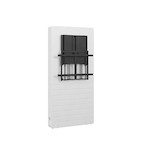 Hagor CON-Line® Big W Counterbalanced 65 - 86" Medienstele, Boden-Wand Montage