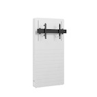 Hagor CON-Line® Big W Lift 75 - 98" Medienstele, Boden-Wand Montage, elektrisch höhenverstellbar