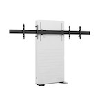Vorschau: Hagor CON-Line® Big FS Lift Dual 65 - 75" freistehende Medienstele, elektrisch höhenverstellbar