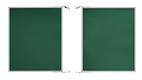 celexon Expert Tafelflügel grün für Lineatur für 75" Displays