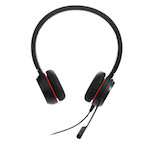 Jabra Evolve 20 SE - USB-A/USB-C - schnurgebundenes Dual Headset zertifiziert für Microsoft Teams