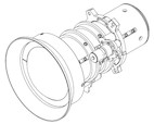 Barco R9801840 G-Objektiv (0,75 - 0,95: 1) Short Throw Objektiv für G50-W6, G50-W7, G50-W8, G60-W7, 