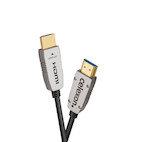 celexon UHD Optical Fibre HDMI 2.0b Active Kabel 6m , schwarz - Demoware