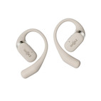 SHOKZ OpenFit Open-Ear-Design Bluetooth Kopfhörer mit 28 Stunden Wiedergabezeit | Farbe: Beige