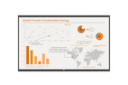 LG CreateBoard Pro 86TR3PN interaktives 4K UHD Touch-Display - Creative Whiteboard Solution für Zusa