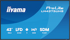 iiyama ProLite LH4375UHS-B2AG 44" 4K Digital Signage Display mit 24/7 Betriebszeit, Android OS, Sign