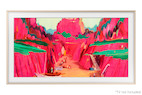 Samsung 75“ Rahmen für The Frame und The Frame Pro in Teak