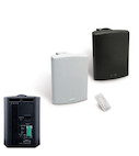 Kindermann Aktivbox Set 50+ IR Lautsprecherset, weiß