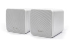 Kindermann Aktivbox Set² 50+ Stereo Aktivlautsprecher Set, weiß