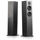 Audio Pro A48 Wireless Multiroom-Standlautsprecher in Schwarz