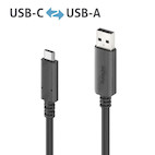 PureLink USB v3.2 USB-C / USB-A Kabel - 5 Meter