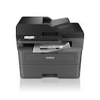 Brother DCP-L2660DW kompaktes 3-in-1 Multifunktionsgerät schwarz weiß mit Duplexdruck, LAN/WLAN und 