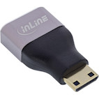 InLine HDMI Adapter, HDMI A Buchse / Mini HDMI C Stecker, 8K UHD