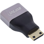 InLine HDMI Adapter, HDMI A Buchse / Mini HDMI C Stecker, 8K UHD