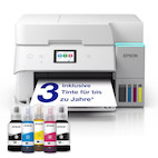 Epson EcoTank ET-4956 A4-Multifunktionsdrucker mit Wi-Fi und AirPrint Tintentank, automatischem Doku