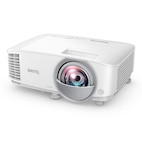 BenQ MX825STH Kurzdistanz Beamer mit 3.500 Lumen, DLP-Technologie und 0,49 Short-Throw - Demoware Go
