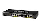 Netgear GS308PP Unmanaged PoE+ Essentials-Switch mit 8 Ports und PoE mit 8 Ports (83W)