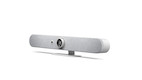Logitech Rally Bar Mini Konferenzkamera mit 3840 x 2160 4K UHD, 8,3 MP, 30 fps & 120° in weiß für kl