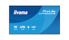 iiyama ProLite LH7564UHS-B1AG 4K UHD 75" Digital Signage-Display mit erweiterten Steuerungs- und Kon