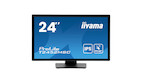 iiyama ProLite T2452MSC-B1AG 24” PCAP 10-Punkt Multi-Touch-Monitor mit Edge-to-Edge-Glas-Design und 