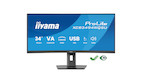 iiyama ProLite XCB3494WQSU-B1 34" Curved Monitor mit höhenverstellbarem Standfuß