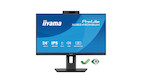 iiyama ProLite XUB2490HSUH-B2 24’’ Desktop-Monitor mit integrierter Windows Hello Webcam und Mikrofo