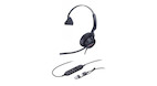 Yealink UH46 kabelgebundenes Mono USB-C/A Headset | zertifiziert für Microsoft Teams