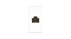 Kindermann Konnect flex 45 click Cat-6A (RJ45) Anschlussblende Genderchanger