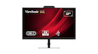 ViewSonic VG2741V-2K 27" QHD USB-C Videokonferenzmonitor mit Windows Hello-zertifizierter Webcam