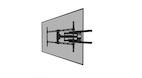 Neomounts WL40-550BL18 TV-Wandhalterung 43-75"