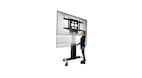 PeTa TITAN Rollgestell elektrisch | Geeignet für Displays von 60" bis 90" oder max. 100 kg