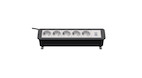 Kindermann CablePort Office desk 6f 5xStr 1xUSBPD Tischanschlussfeld 6-fach mit USB PD