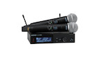 Shure SLXD24D+/58 2-Kanal-Drahtlossystem mit zwei SLXD2+/58 Handsendern, Frequenzband: K55