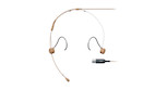 Shure TH53 TwinPlex™ Subminiatur-Headset mit MTQG Stecker, Farbe: Kakao