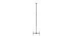 Neomounts CL35-440BL16XL Monitor-/TV-Deckenhalterung 37-70" - H 250-300 cm