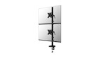 Neomounts DS60-600BL2V Monitorarm für zwei Monitore bis zu 32 Zoll