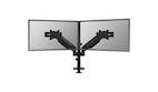 Neomounts Next One SL Desk Mount double display sliding VESA topfix clamp/grommet