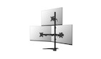 Neomounts Nero Triple monitor stand 10-32"