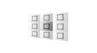 Neomounts WL95-800BL1 Videowall-Wandhalterung 42-70" - Pop-Out - max 35 kg - 35 kg - 106,7 cm (42") 