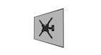 Neomounts WL40-540BL14 TV-Wandhalterung 32-55" - volle Bewegung - einfache Installation - 100 x 100 