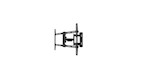 Neomounts WL40-550BL16 TV-Wandhalterung 40-65" - volle Bewegung - einfache Installation - 200 x 100 